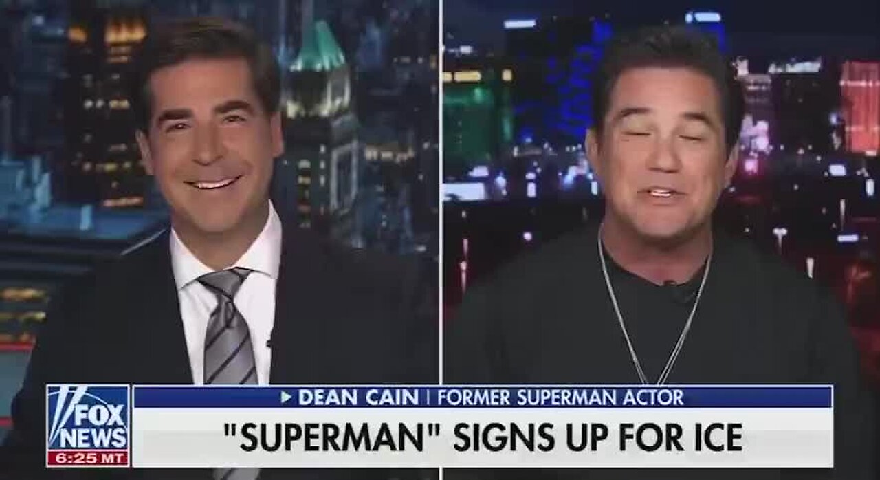 ‘Superman’ Actor Dean Cain Says He Will Be Sworn in as an ICE Agent