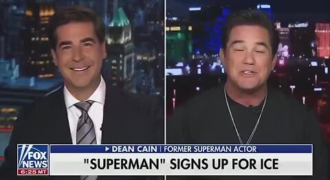 ‘Superman’ Actor Dean Cain Says He Will Be Sworn in as an ICE Agent