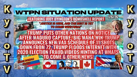 Situation Update - January 6, 2026 (edited version) (Swedish subtitles)