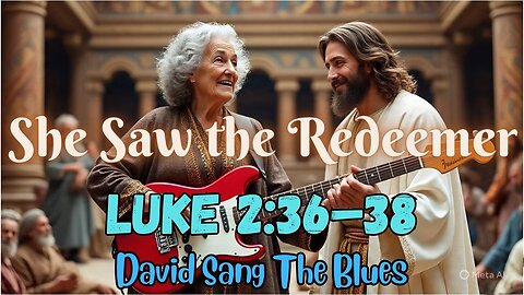 She Saw the Redeemer – A Prophetic Blues-Rock Song Inspired by Anna the Prophetess | Luke 2:36–38