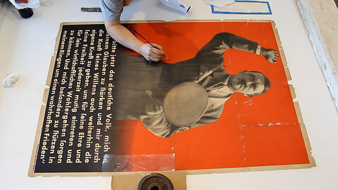 LINEN Backing NAZI Propaganda (Holocaust) POSTERS from World War 2 at PosterFix