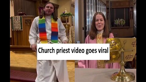 Woke Episcopal priest video shows why no one goes anymore