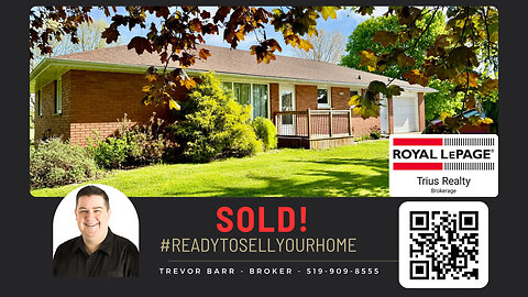 1159 WINDHAM ROAD 12 #SOLD - SIMCOE, ON - HOUSE, BARN & 5 ACRES #readytosellyourhome #sellwithtrevorbarr