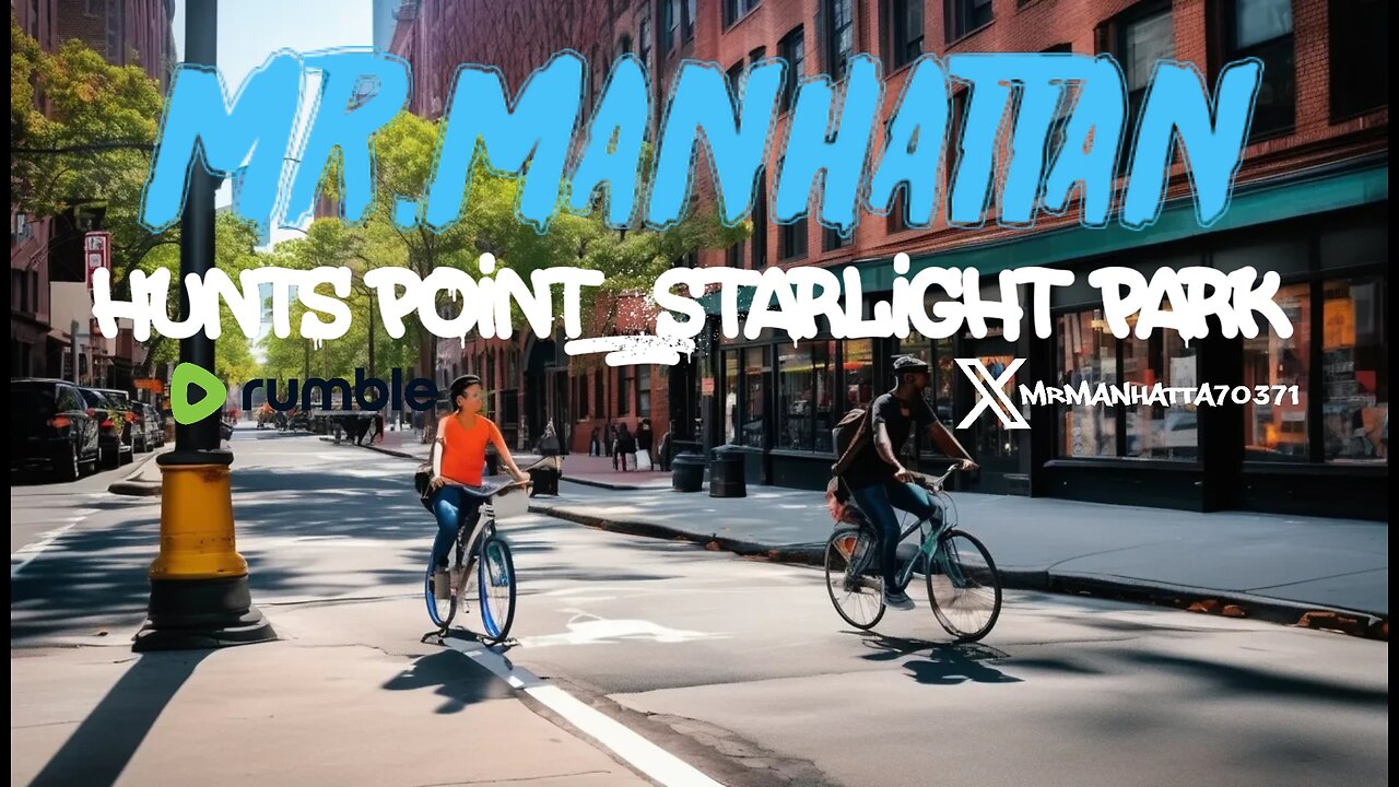 Mr.Manhattan roams Hunts Point & Starlight Park