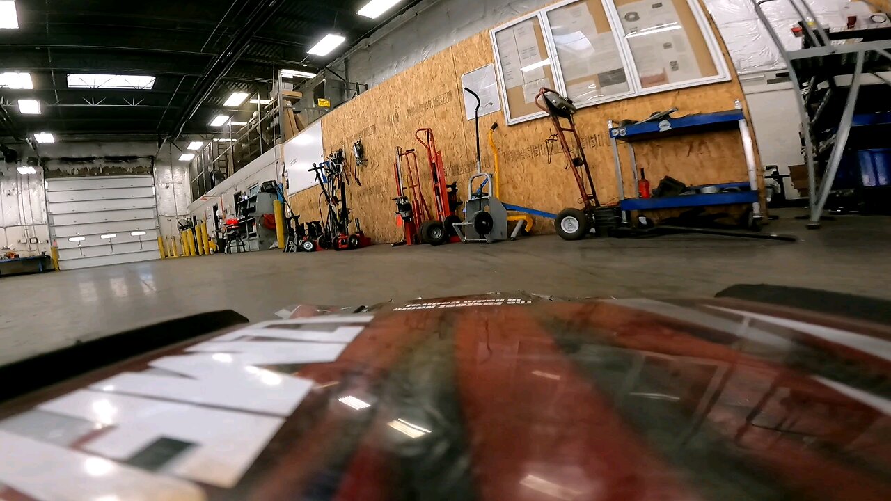 Traxxas Maxx Slash Indoor Drifting