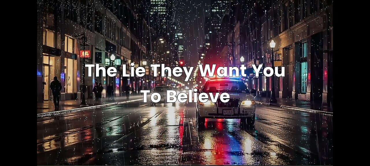 THE LIE THEY WANT YOU TO BELIEVE