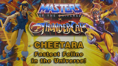 Cheetara - Masters of the Universe X Thundercats Unboxing & Review