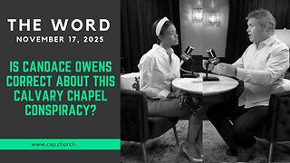 Is Candace Owens Correct About This Calvary Chapel Conspiracy?