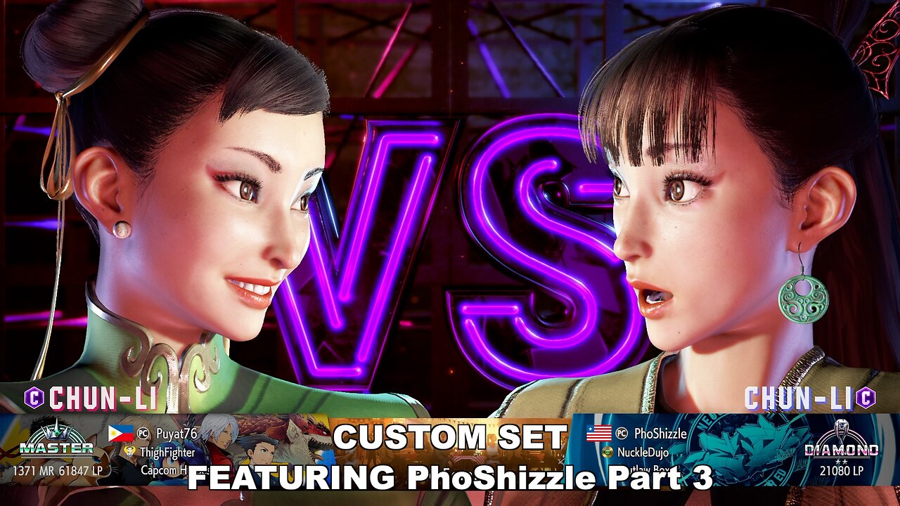 Kuya Kalbo SF6 Custom Set with PhoShizzle 2025 Summer edition Part 3. Chun Li OVERLOAD.