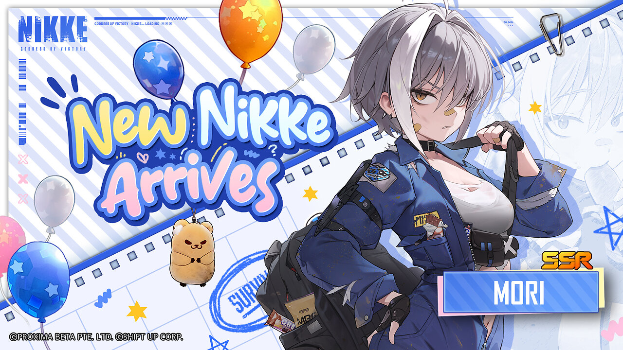 Goddess of Victory Nikke Game play Banner SSR Mori