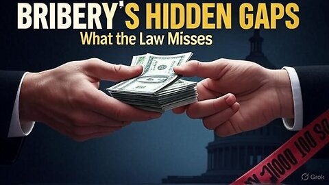 Bribery--Legal Gaps & Loopholes Exposed!
