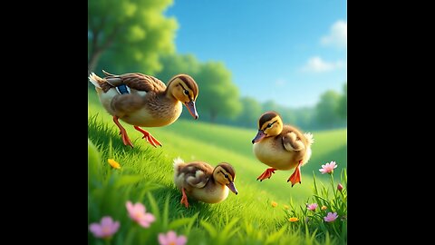 Duckling Takes A BIG Tumble Down___