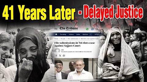 Live : 30-10-25 | 41 Years Later - Delayed Justice | Politics Punjab Tv