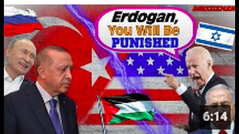 "Erdogan Defends Palestine and Dispatches Turkish Fleet to Israel's Shores"