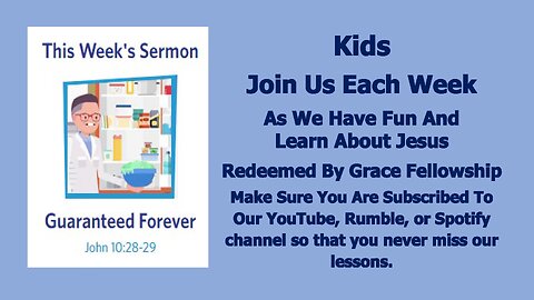 Sermons 4 Kids - John 10:22-30