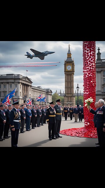 80 Years Later: King Charles and Queen Camilla Lead Heart-Wrenching Tribute as River of Poppies