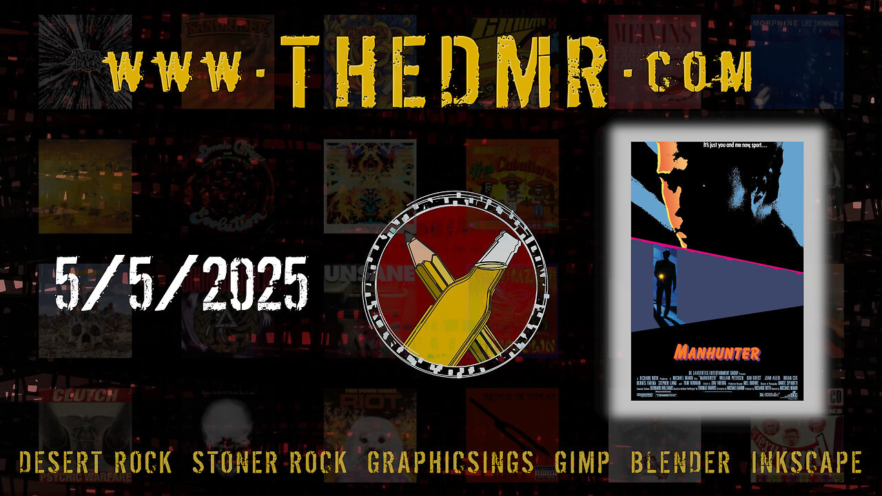 DMR Live 5/5/2025: Desert Rock & Adjacent Cool Tunes + Graphicsing