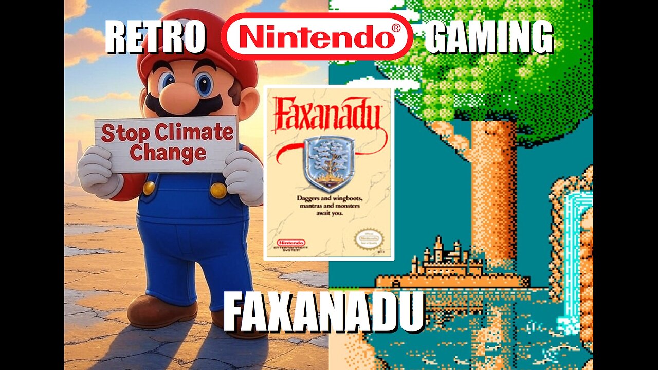 Faxanadu (NES): Join BrightGaming on a Journey up the World Tree in a Classic Adventure NES Game