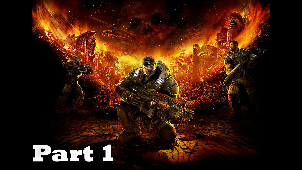 Gears of War | Playthrough Part 1 | No Commentary Gameplay