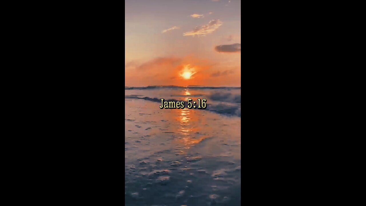 James 5:16 (NIV)