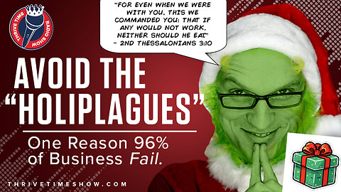 Holiplagues | How to Not Suffer from the Self-Imposed Poverty Causing & Dream-Killing Disease Known As "The Holipagues?" + Did Both Genesis & Exodus the Pattern of the 6-Day Work Week? + FDR's 40 Hour Work Week?