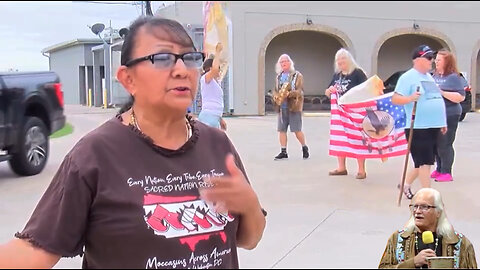 Sacred Assignment: First Nation Walkers pass through Wichita Falls on their way to blessing ceremony