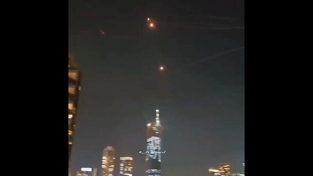 IRAN VERSUS ISRAEL WAR MISSILE ATTACK CENTRAL