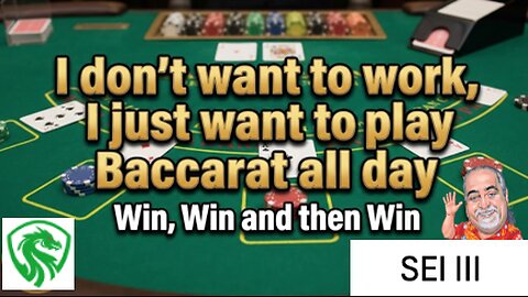 How to play live at the casino with the APP using SEI III. How to win at baccarat.