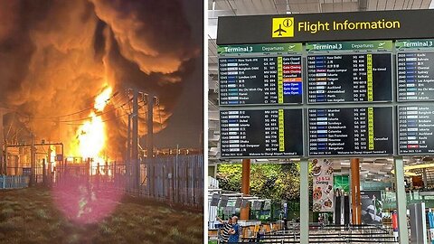 Massive Fire Forces Heathrow Airport Closure