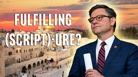 Fulfilling Script-ure? Mike Johnson At The Western Wall: "That's What Scripture Tells Us To Do."