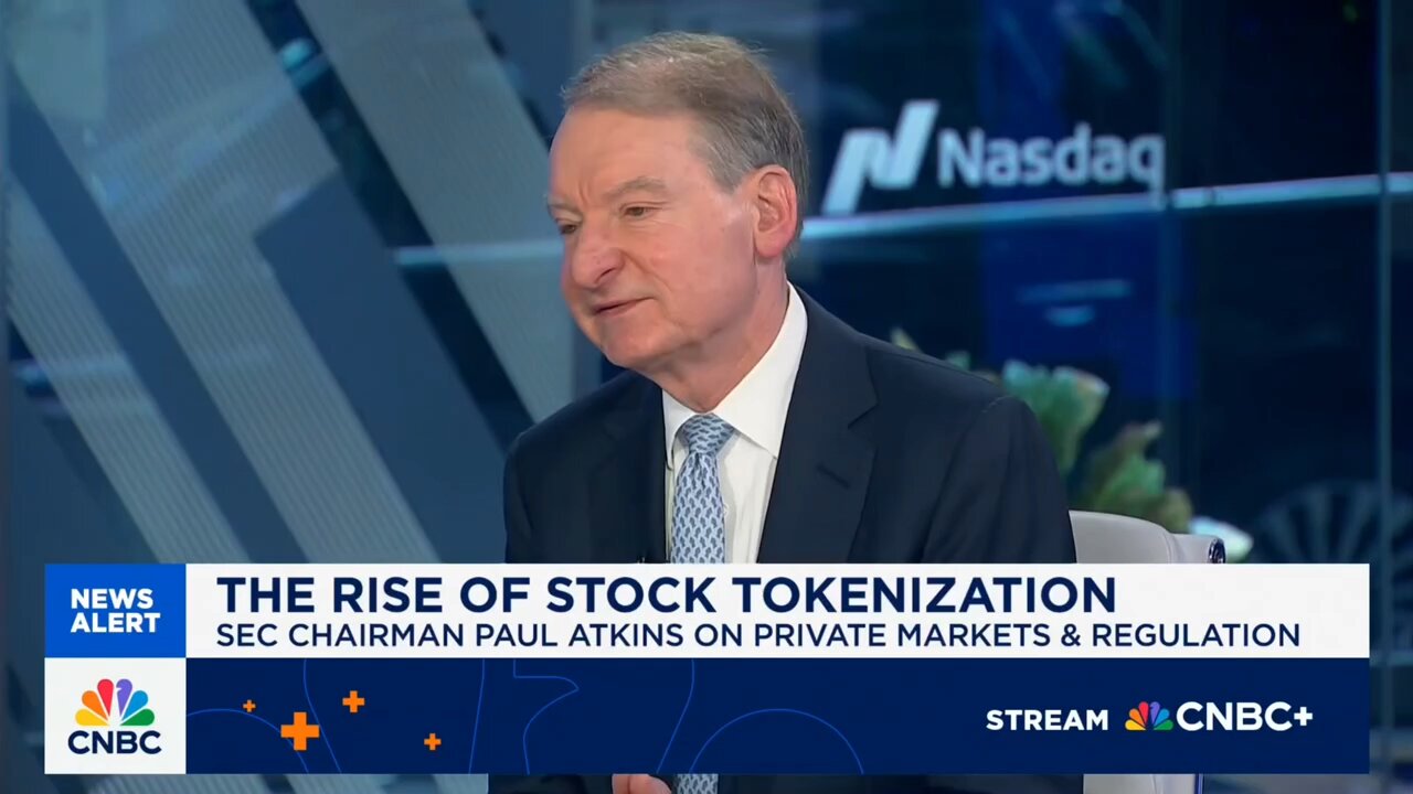 🇺🇸 TODAY: SEC Chair Paul Atkins says