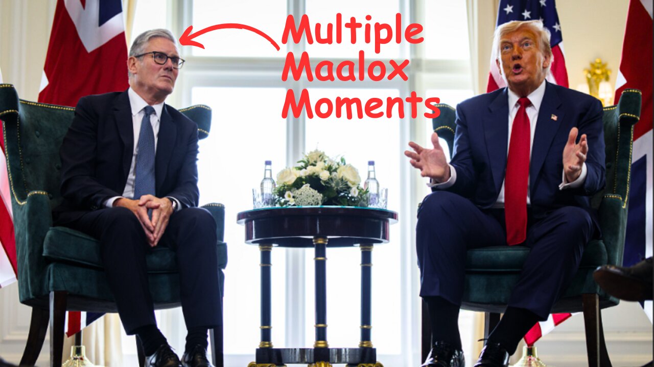 Watch Keir Starmer SQUIRM as Trump Speaks Truths about Windmills