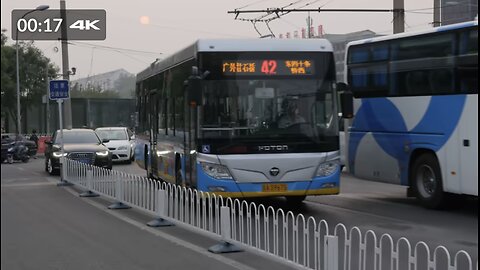 Beijing Rush Hour Traffic, China - HD stock video