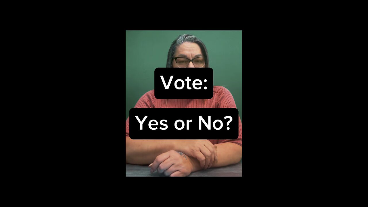 Vote: Yes Or No? 👀