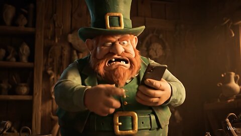 Grumpy Leprechaun Tries Dating Apps… Still Wants Gold Instead 💔📱🍀