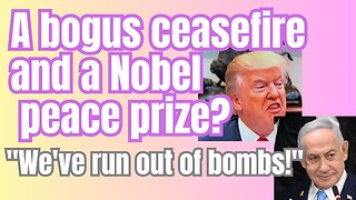 The Trumpster for a Nobel prize? A Gaza ceasefire?