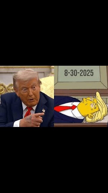 Did The Simpsons 'Predict' Donald Trump’s Death for August 2025?