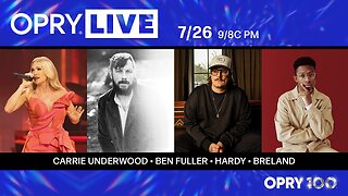 Opry Live - Carrie Underwood, Ben Fuller, HARDY, and BRELAND