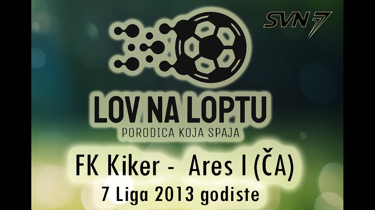 7 Liga 2023/2024 - FC Kiker (Kraljevo) VS. FC Ares I (Čačak)