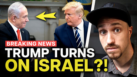 BREAKING: Trump Reportedly Threatens Israel. The Scary Truth.