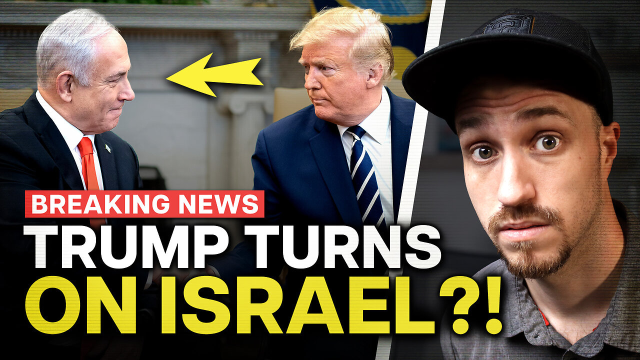 BREAKING: Trump Reportedly Threatens Israel. The Scary Truth.