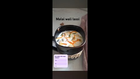 "Homemade Lassi Recipe