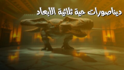 ديناصورات حية! أسرارها المذهلة بتقنية 3D #ديناصورات #ثلاثي_الأبعاد #وثائقي