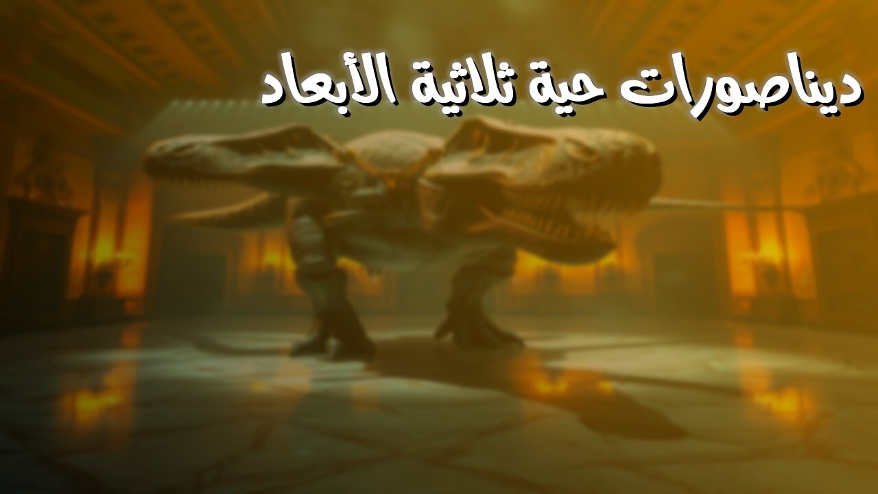 ديناصورات حية! أسرارها المذهلة بتقنية 3D #ديناصورات #ثلاثي_الأبعاد #وثائقي