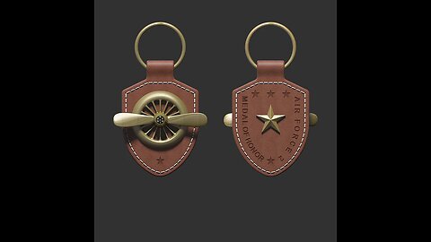 Rotatable Propeller Key Chain For Gift, Decoration, Car Key & Souvenir