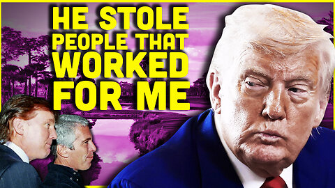 The Epstein Files: Trump Says "He Stole People Who Worked For Me" AMA