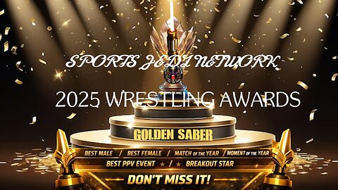 Pro Wrestling Golden Saber Awards 2025 LIVE 🏆 | Best Wrestler, Match, PPV & Breakout Star