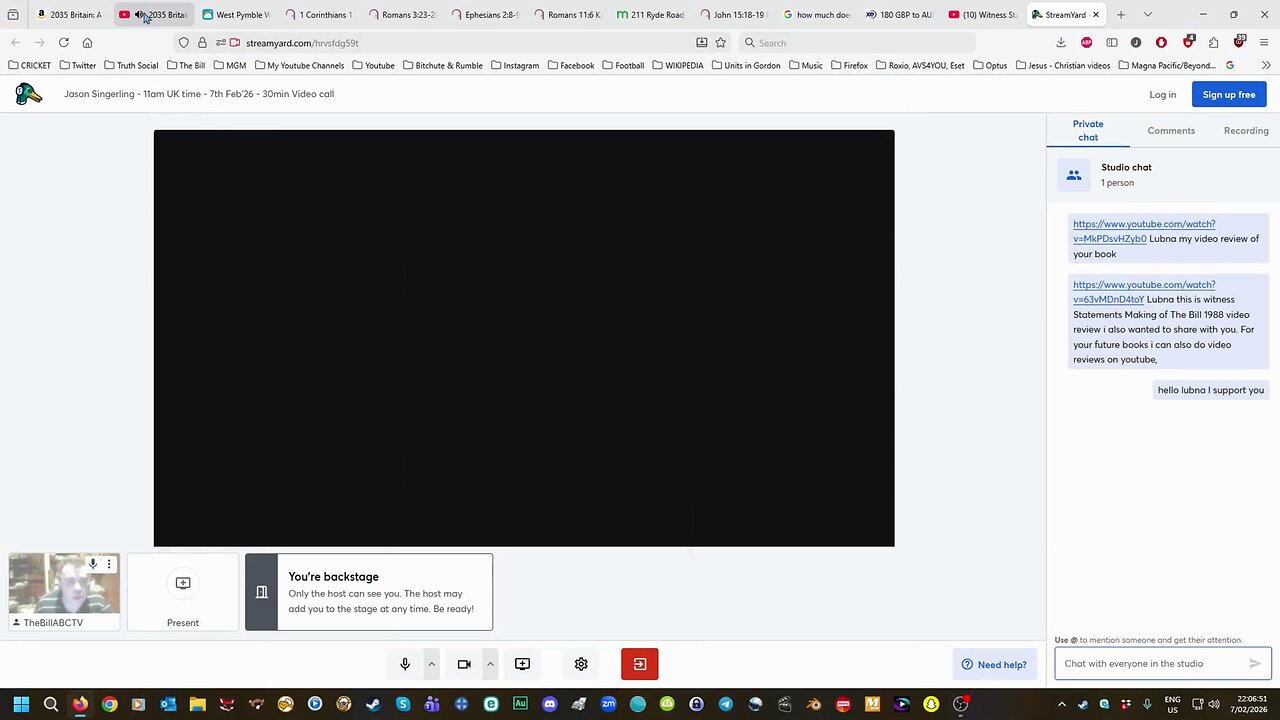 Dan Lubna never showed up