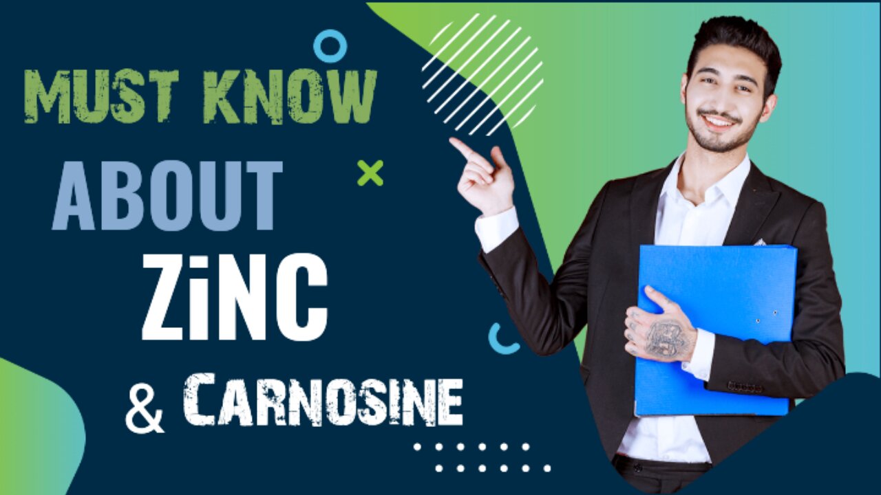 ZiNC and Carnosine for gut HEALTH