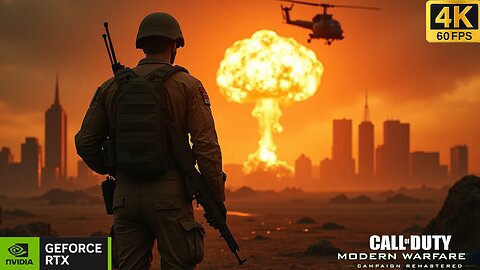 SHOCK AND AWE || Realistic Ultra Graphics 4K [60] fps || Call Of Duty Modern Warfare REMASTERED.